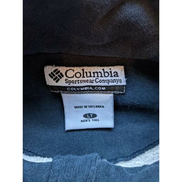 Mens Columbia 1/4 Zip Pullover Sweatshirt Quarter Zip Size LT Gray - Picture 5 of 11